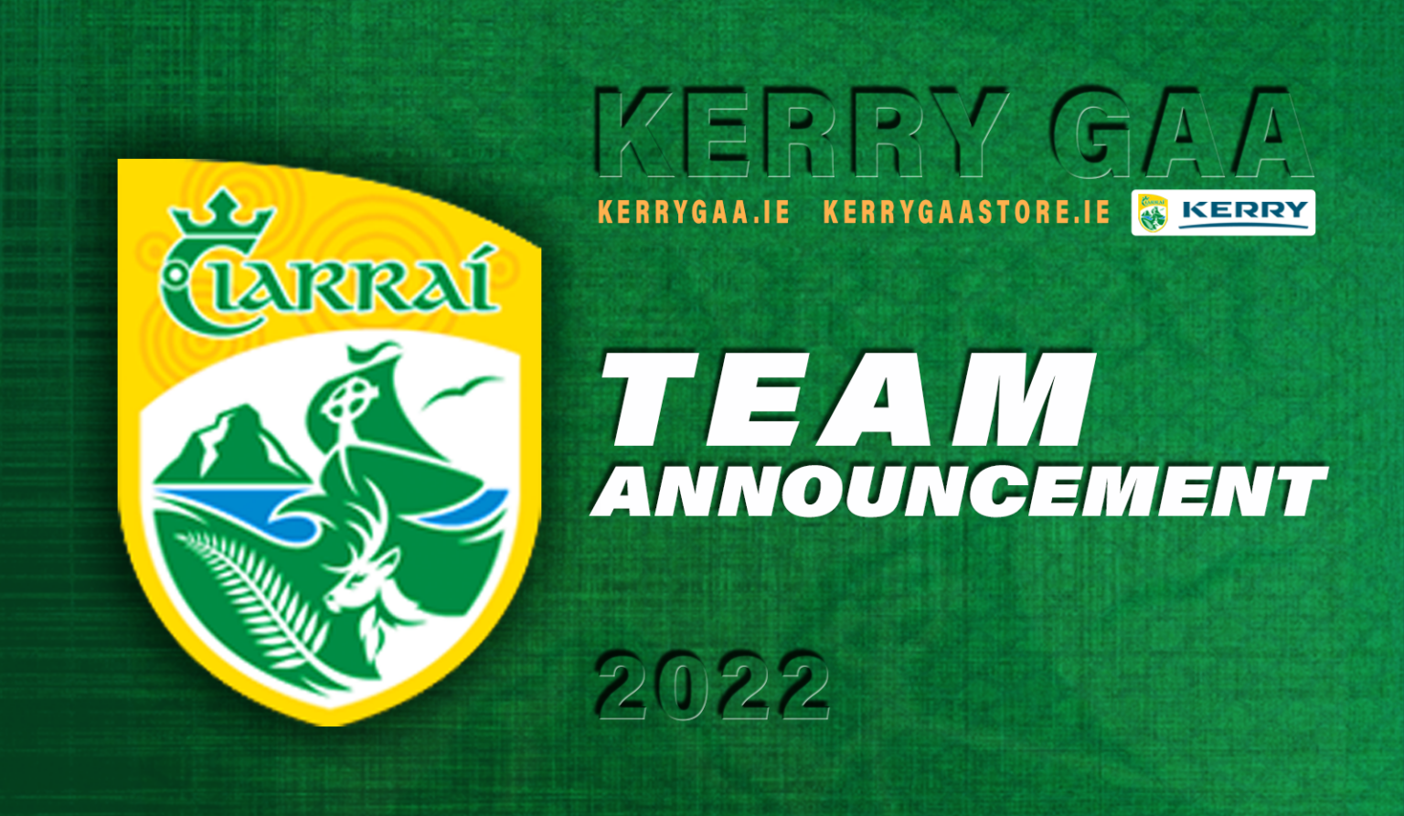 Team Announcement Kerry vs Donegal Allianz Football League Kerry GAA
