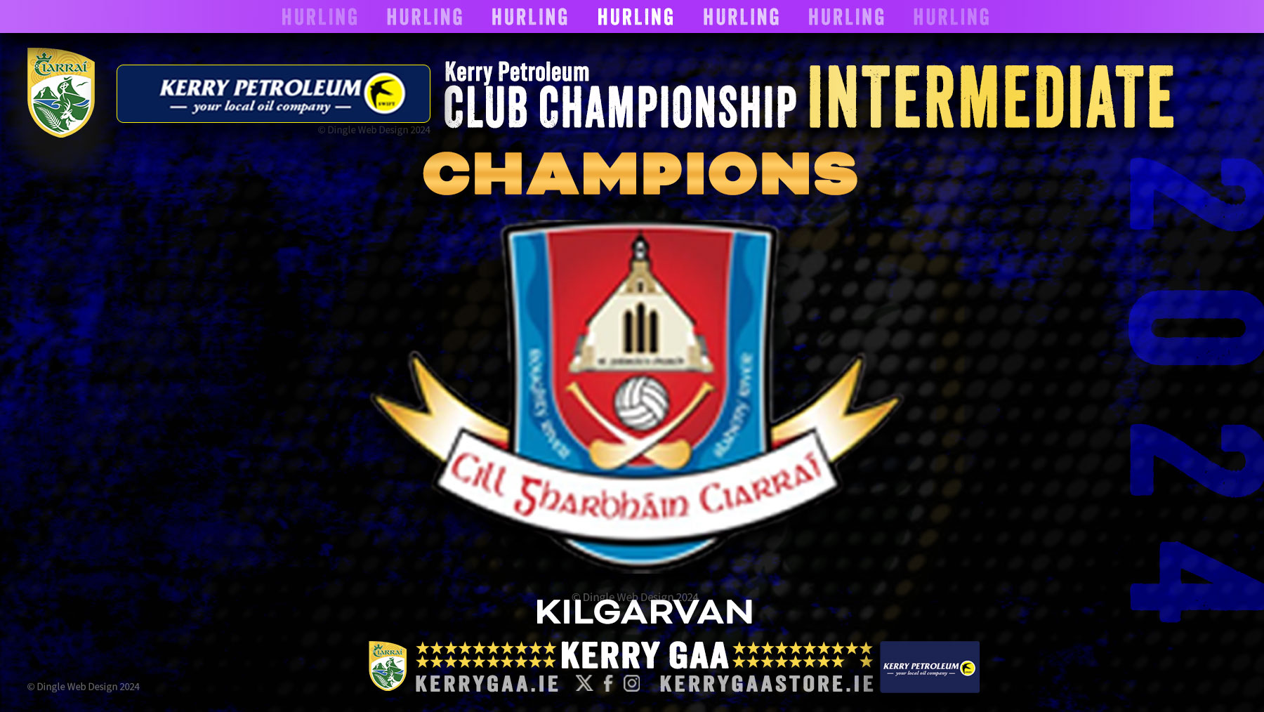 Kilgarvan are Kerry Petroleum Intermediate Hurling Champions